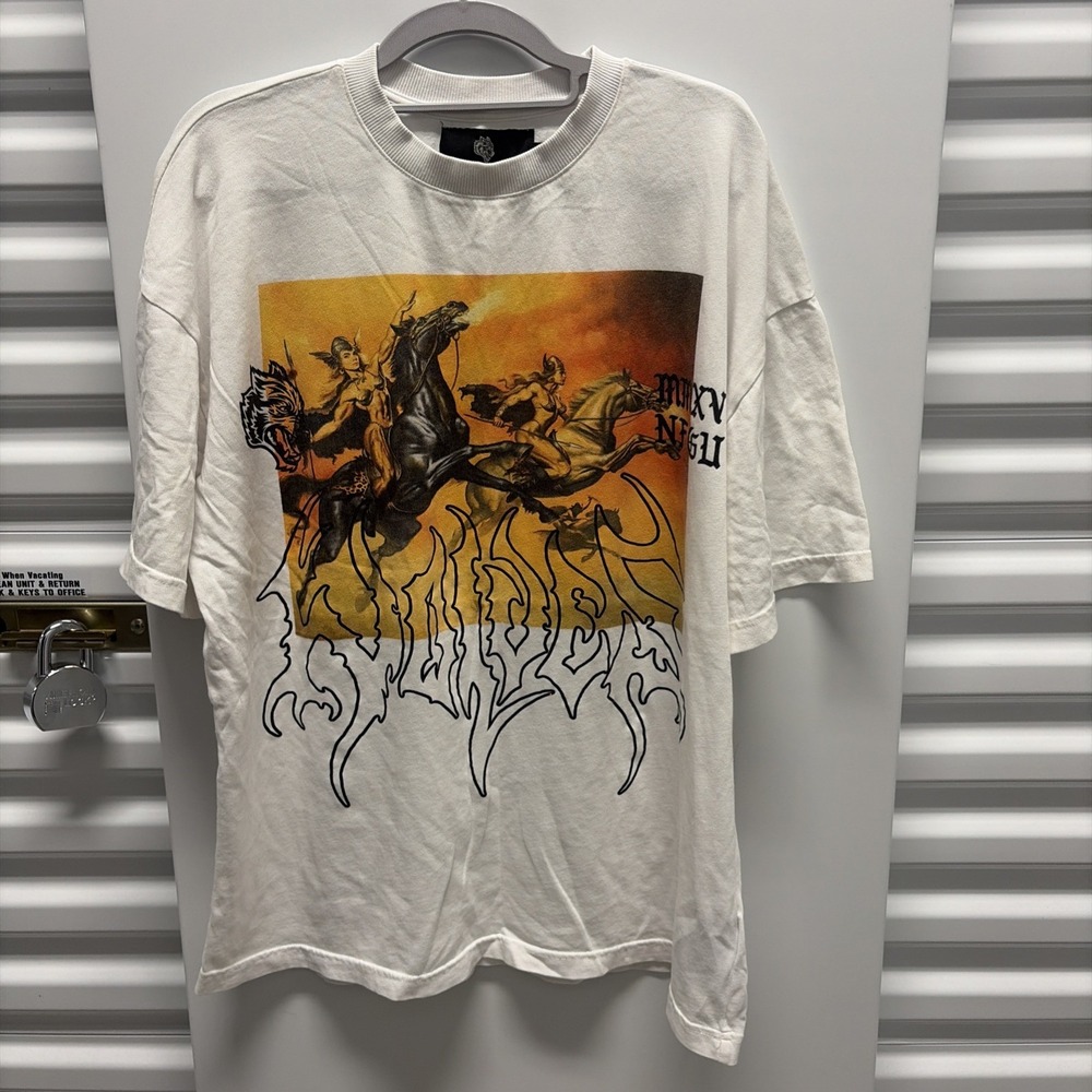 White Darcsport Valkyrie tee Medium Oversized 213 of 1000